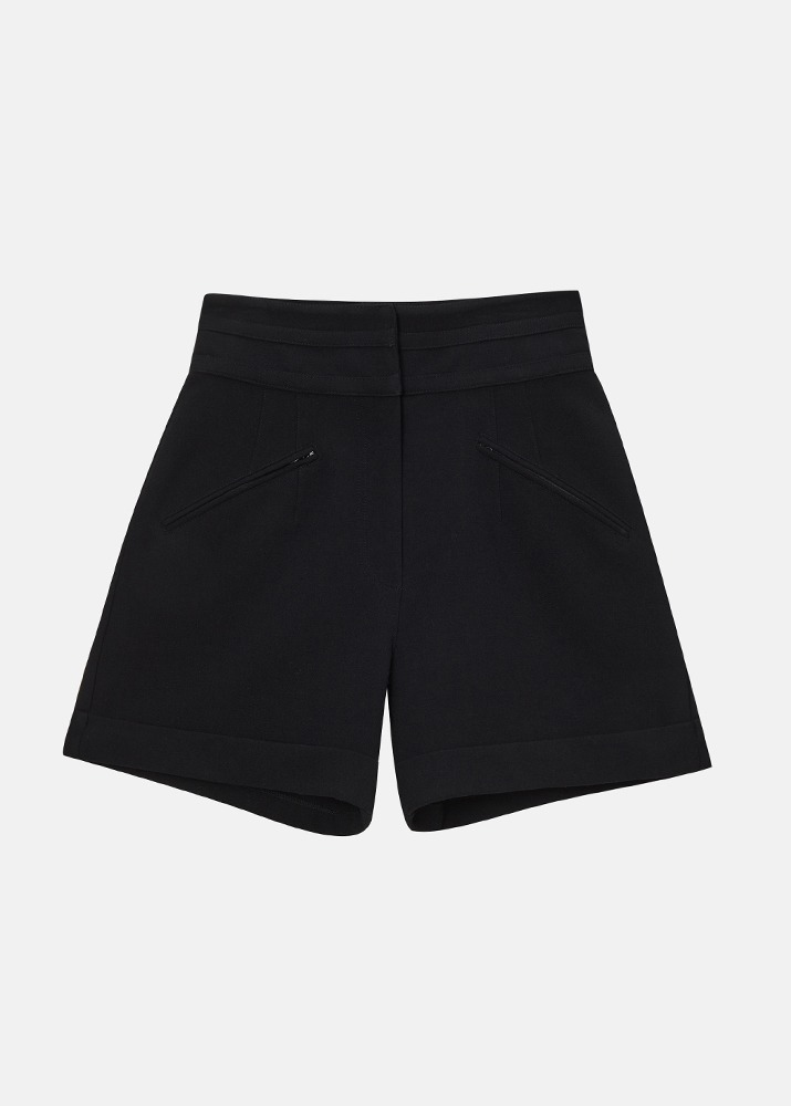 [VUE DU PARC] Pocket Wool Shorts