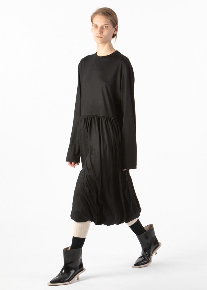 SOFIE DHOORE _ Long Sleeve Dress With Balloon Skirt