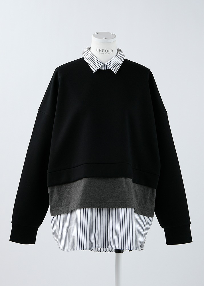 ENFOLD _ Layered Pullover