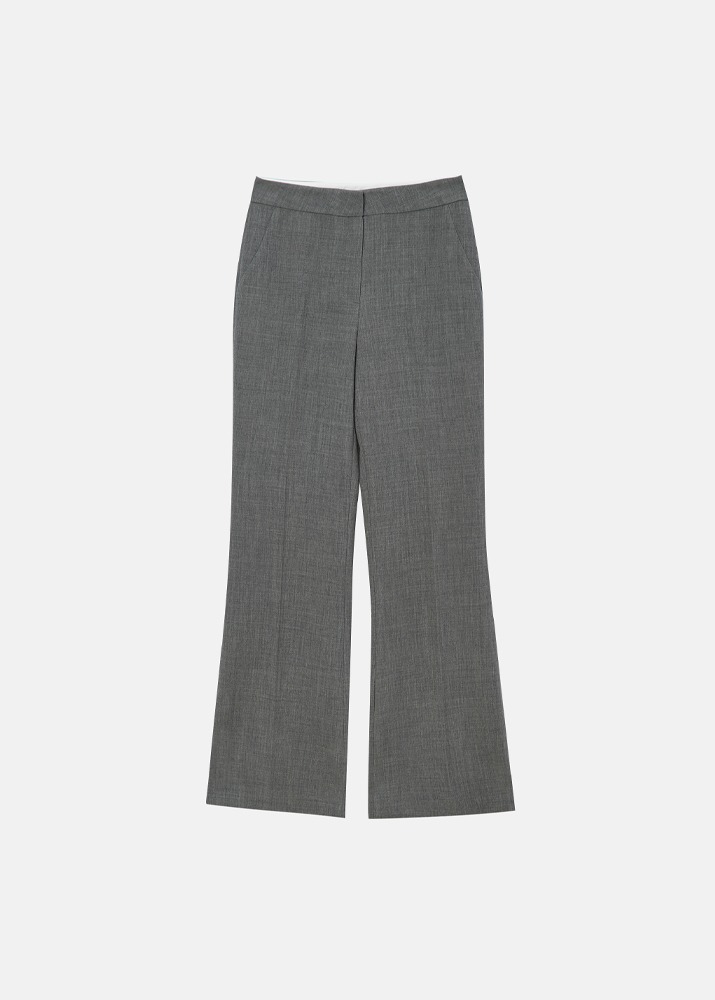 [VUE DU PARC] Basic Ankle Pants Grey