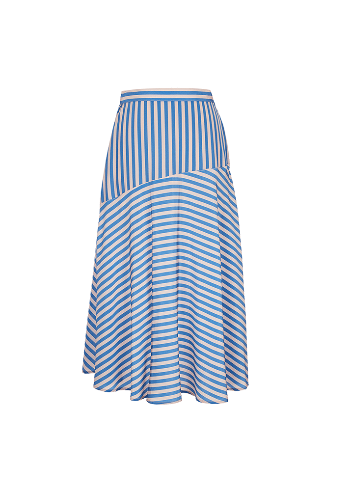 RAQUEL ALLEGRA _ Stripe Skirt