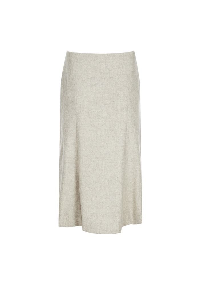 [NEHERA] Wool Bell Shape Skirt