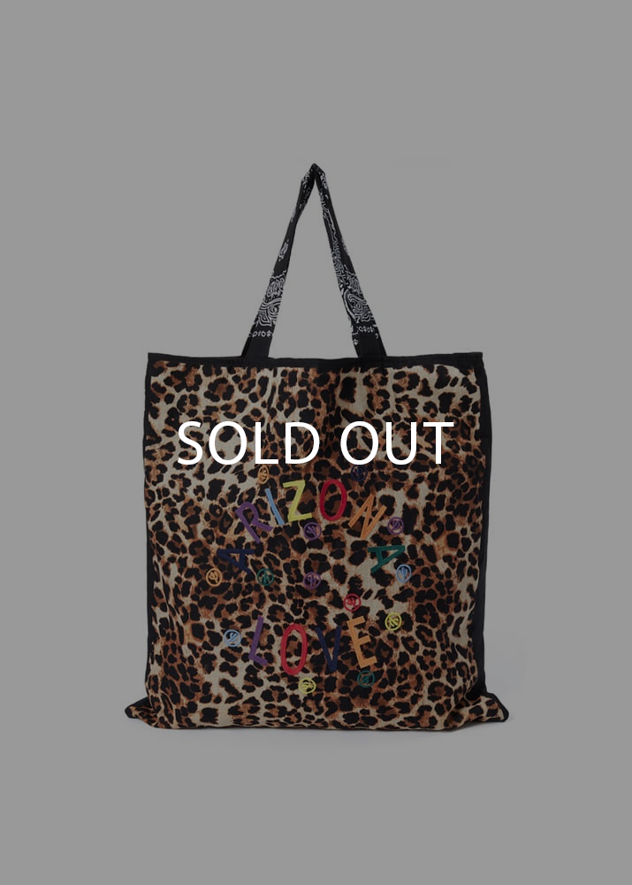 ARIZONA LOVE _ Embroidered Beach Bag Leopard ★PRE-ORDER★