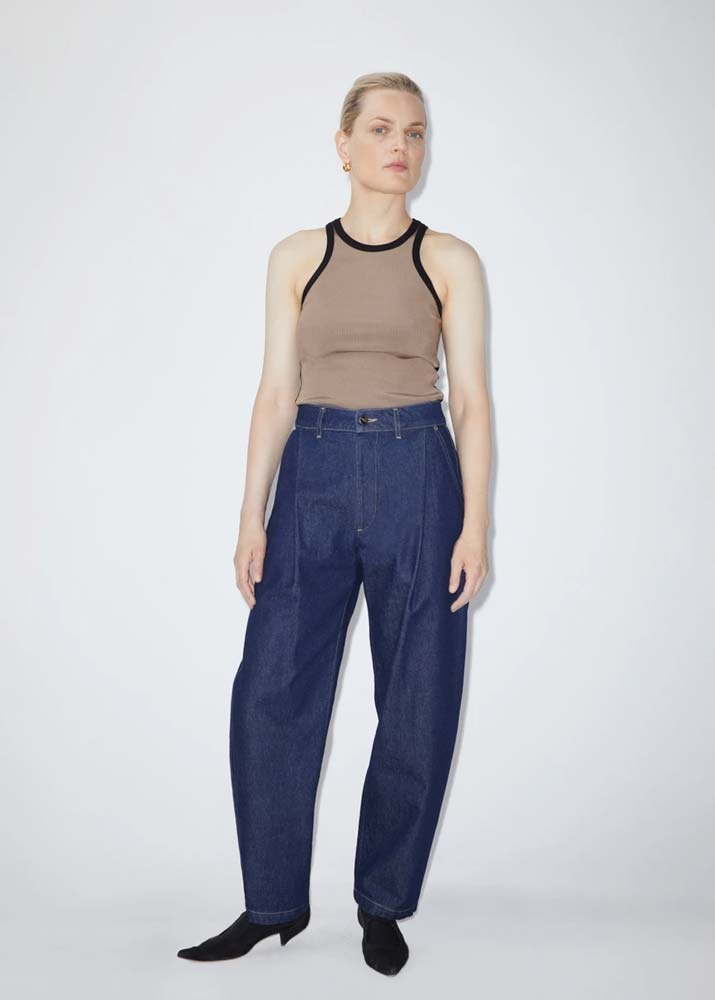 GOLDSIGN _ The Jarvis Trouser In Rinse