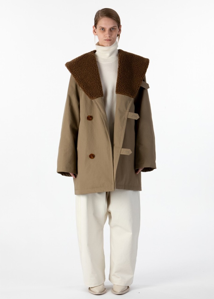 SOFIE DHOORE _ Jacket With Faux Fur Collar