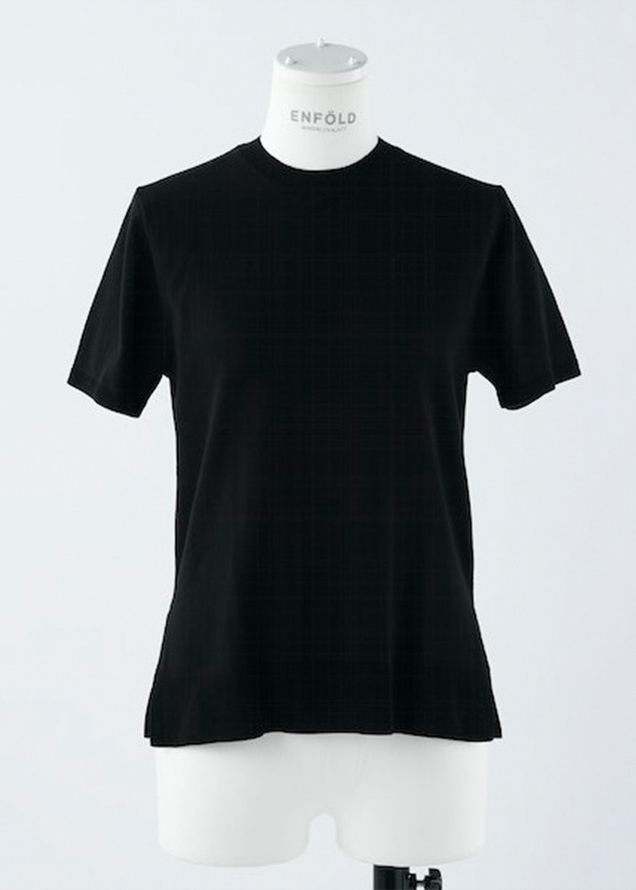 Knit T-shirt Black