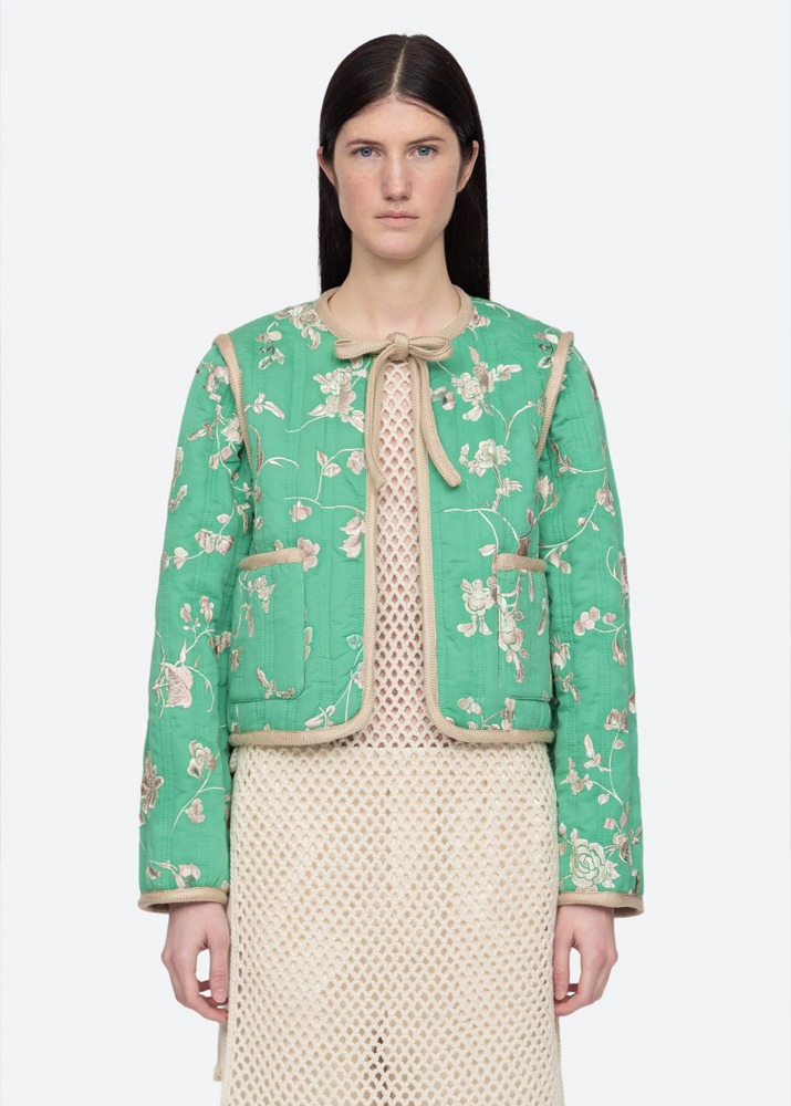 Julian Embroidery Quilted Jacket