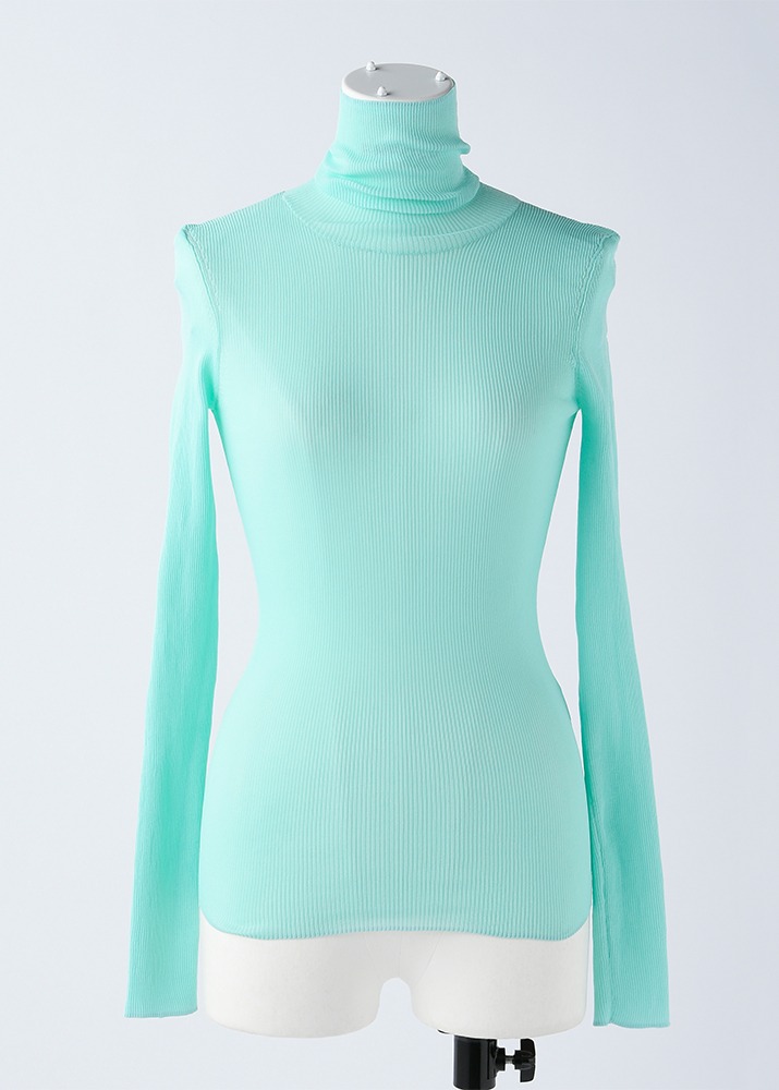 High Neck Pullover Mint