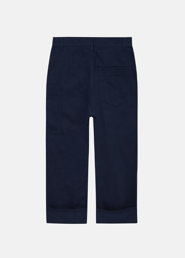 [SOFIE D&#039;HOORE] Pants With Big Patched Thigh Pocket Baltic Blue
