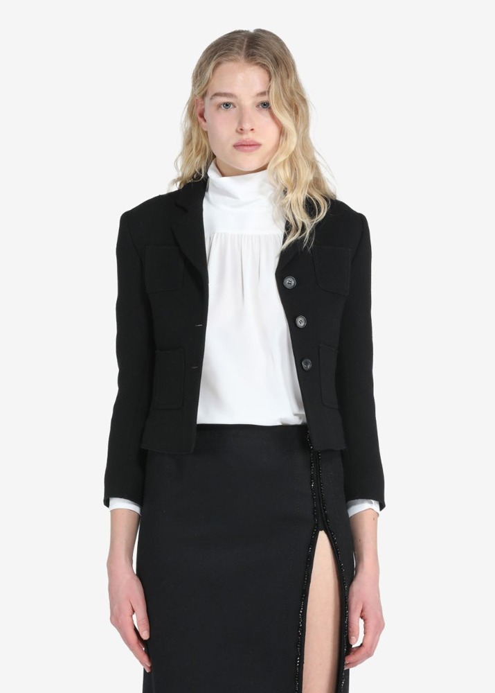[N˚21] Cropped Tailored Jacket