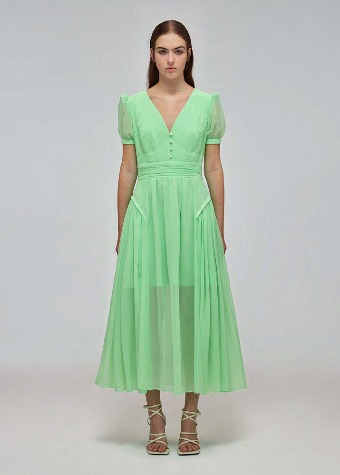 [SELF-PORTRAIT] Dress Green